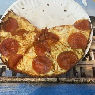 Pepperoni pizza
