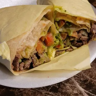 Carne Asada burrito