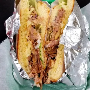 Carnitas torta..