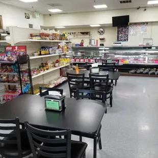 sushi and sashimi, interior