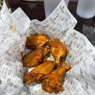 Houston Buffalo bone-in wings