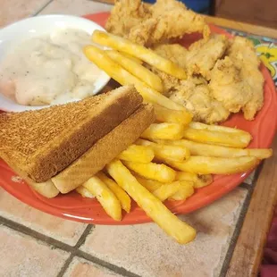 Chicken strips for the picky eater