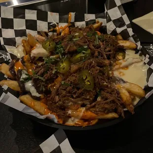 Papas Birria Nachos