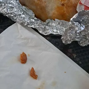 2 bones and the rest of the burrito