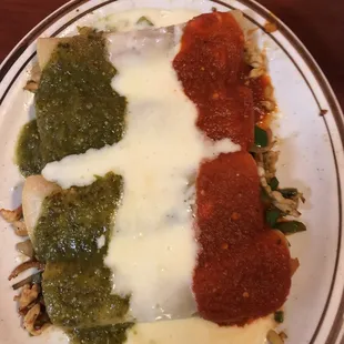 Enchiladas Tricolor