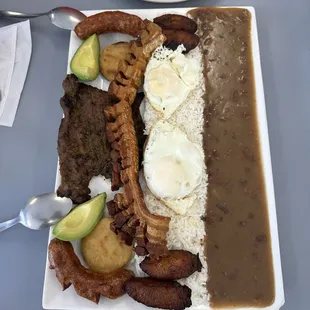 Paisa de churrasco para dos
