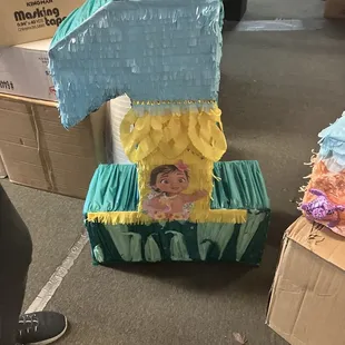 a baby in a crib