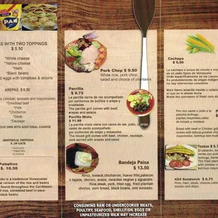 menu back, April 2015
