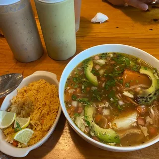 15. Caldo Tlalpeno