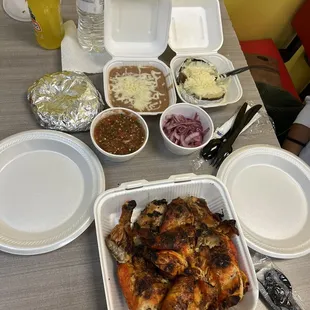 Whole chicken (pollo asado)