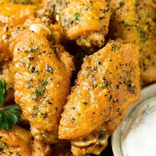 Lemon pepper wings