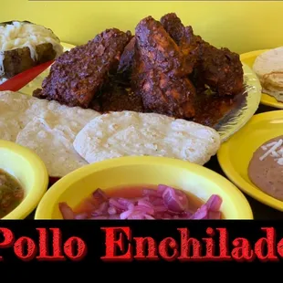 Pollo enchilado spicy grilled chicken