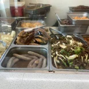 Variedad de acompañamientos.