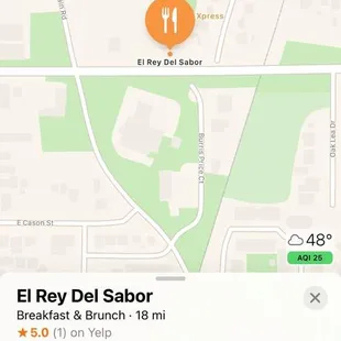 the location of the restaurant