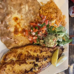 Filete De Pescado a La Plancha