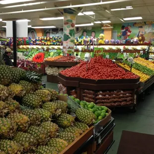 The produce department