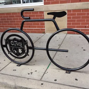New bike rack. Cool, right?
