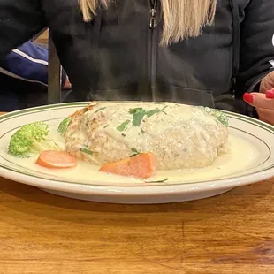 Seafood stuff flounder