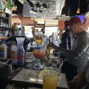Bar area