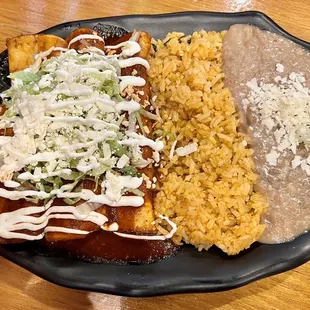 Chicken Enchiladas, Red
