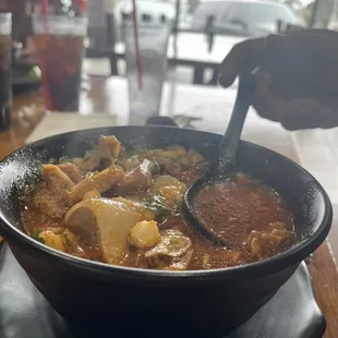 a bowl of stew