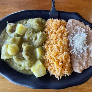 Chile Verde Plate