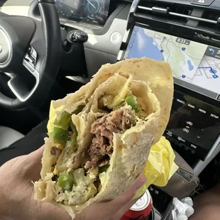 Machaca Burrito