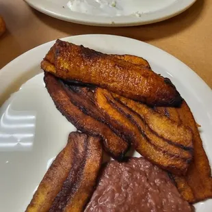 Plantains and crema