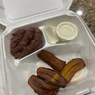 Plantain meal (minus 2 or 3)