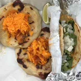 Bean and Cheese Pupusa