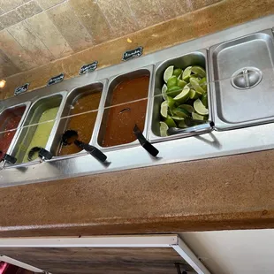 Salsa bar