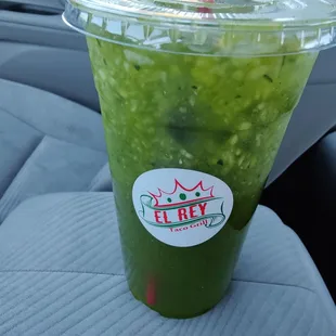 Agua Fresca- Cucumber, Lemon, and Spinach