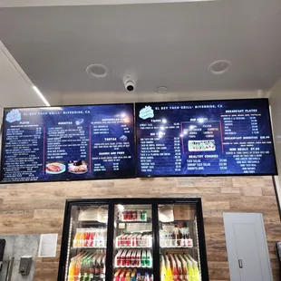 Menu as of October 2024. Skip the shrimp- overcooked