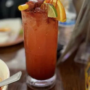 Michelada (Mango Cart) made by Jasmine