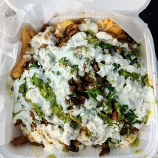 Al pastor fries