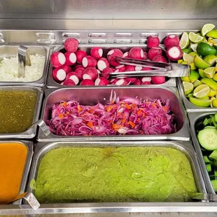 Salsa bar