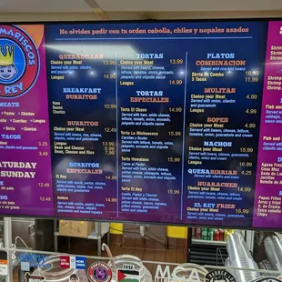 Menu - October 2024