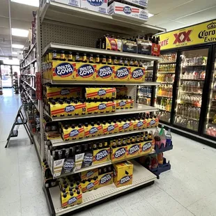 a grocery store aisle
