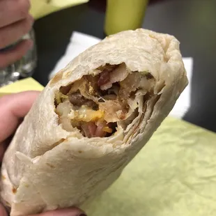 Bacon Breakfast Burrito