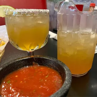 Gold margaritas!