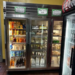 a refrigerated refrigerator
