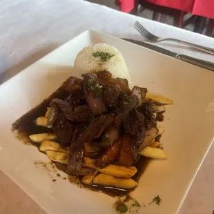 steak, food