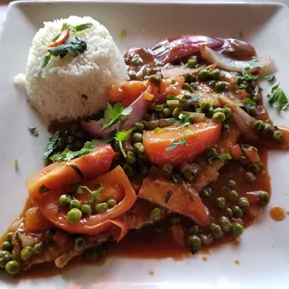 Pescado a la Chorrillana