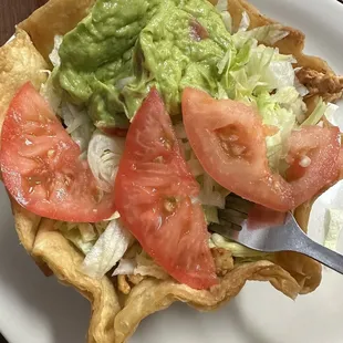 Fajita Chicken Taco Salad