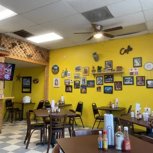 the interior of a restaurant