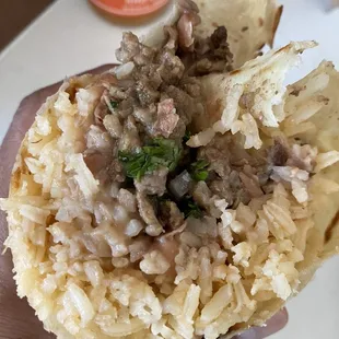 Carne Asada Burrito
