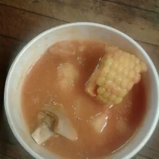 Rincón criollo donde mejor se come Sancocho