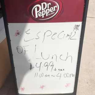 Daily Special