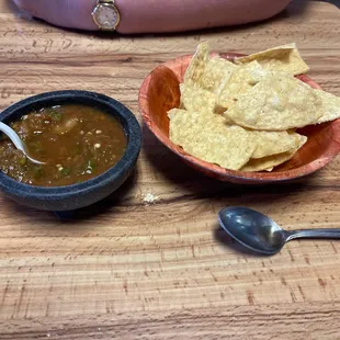 Chips &amp; a great salsa