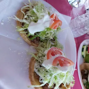 Sopes con Carne